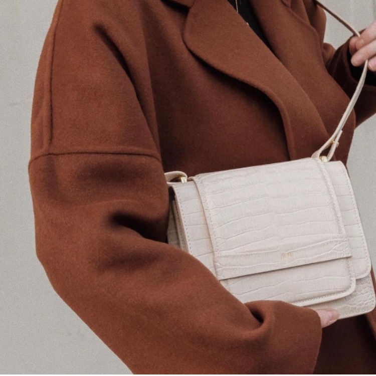 Jw Pei Fiona Bag In Beige Croc